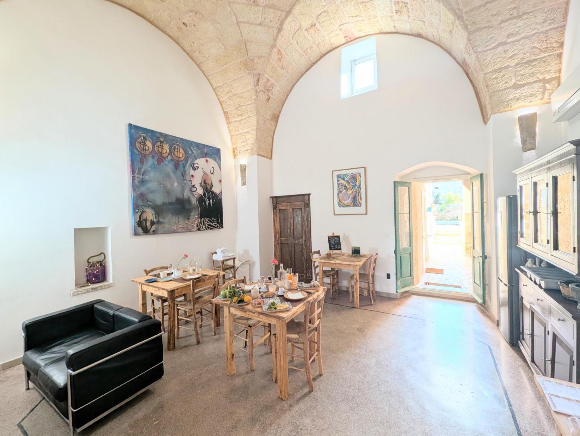 Bed and Breakfast The Art Of Leo Lucugnano Exterior foto